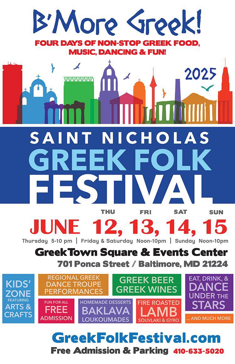 Four days and nights of Authentic Greek food, dancing, and entertainment for the entire family.